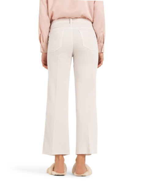 Pantalón beige de pana para mujer - Cambio