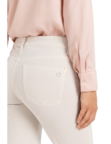 Pantalón beige de pana para mujer - Cambio