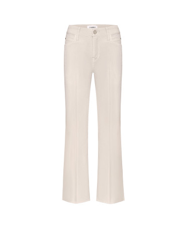 Pantalón beige de pana para mujer - Cambio