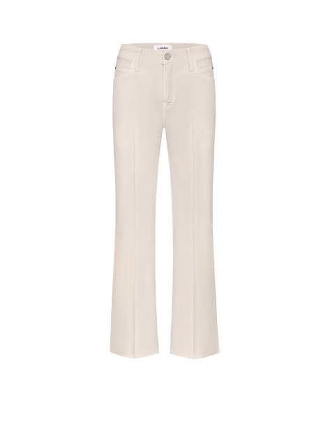 Pantalón beige de pana para mujer - Cambio