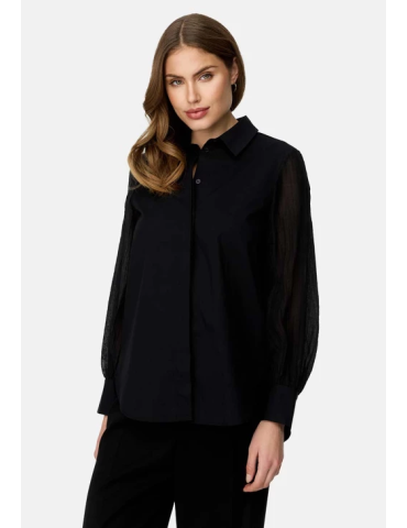 Camisa negra para mujer - Catnoir