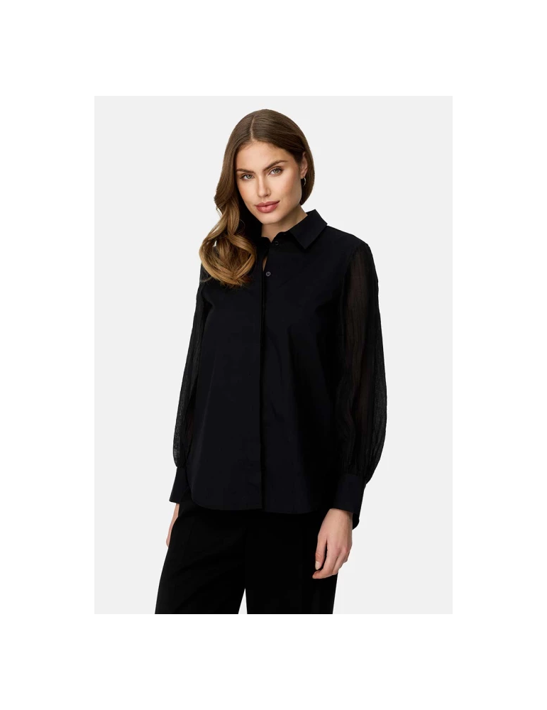 Camisa negra para mujer - Catnoir