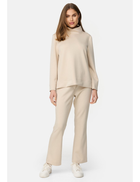 Pantalones beige para mujer - Catnoir