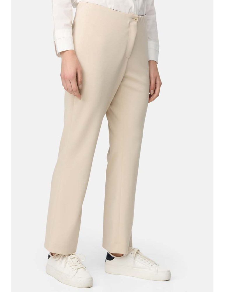 Pantalones beige para mujer - Catnoir