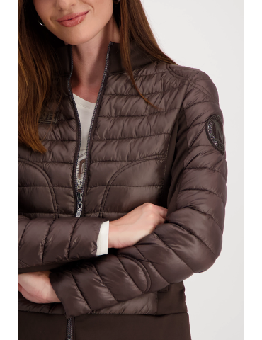 Chaqueta acolchada marrón para mujer - Monari