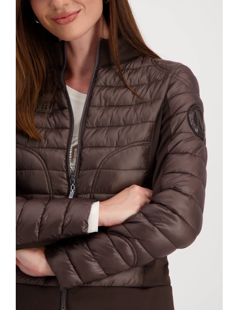 Chaqueta acolchada marrón para mujer - Monari