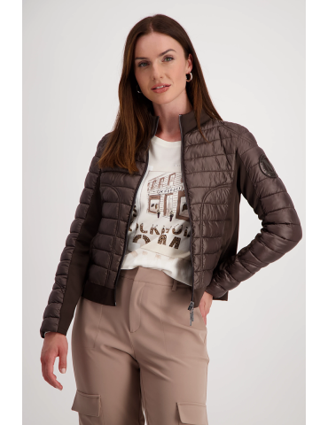 Chaqueta acolchada marrón para mujer - Monari