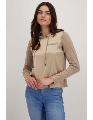 Camiseta con capucha para mujer - Monari