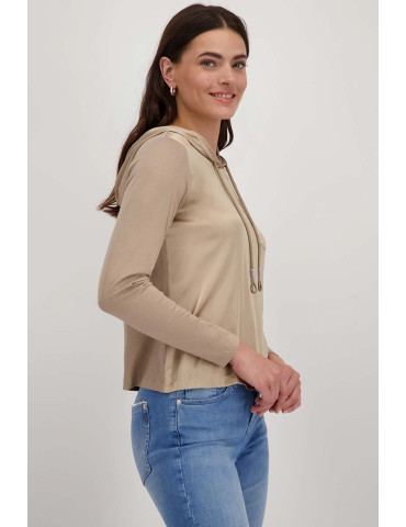 Camiseta con capucha para mujer - Monari