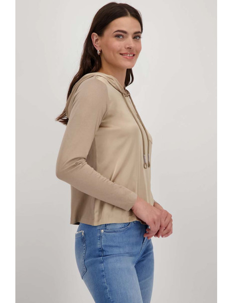 Camiseta con capucha para mujer - Monari