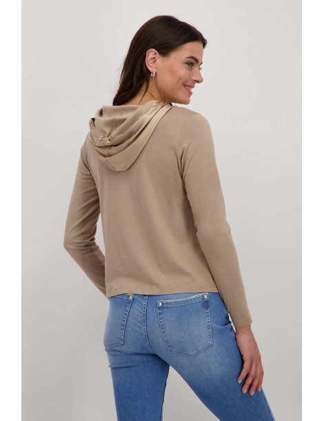 Camiseta con capucha para mujer - Monari