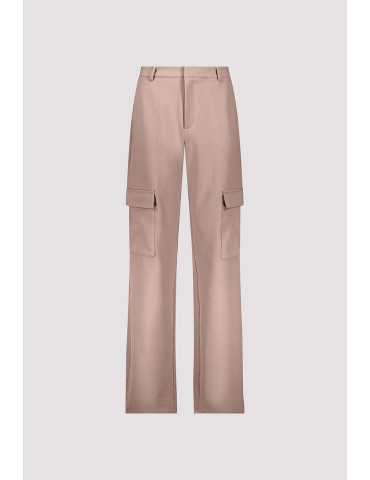 Pantalones cargo marrón para mujer - Monari